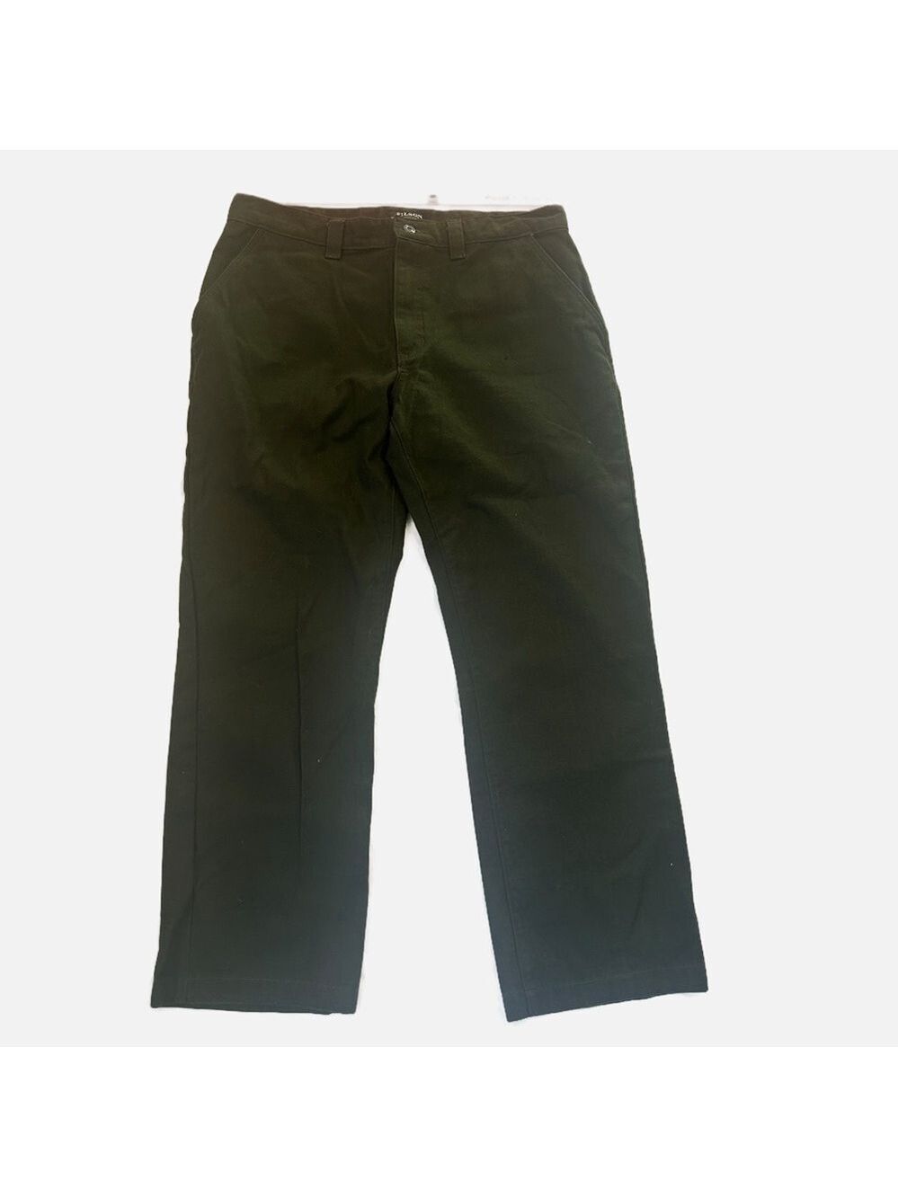 CC Filson Men's Hunter Green Khaki Pants 36 Outdoors Preppy Casual Comfort